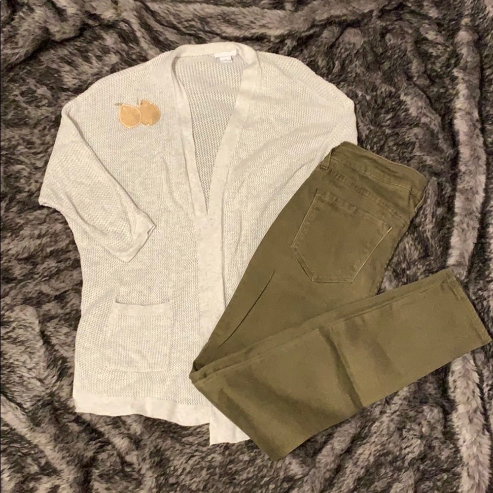 Old navy green pants